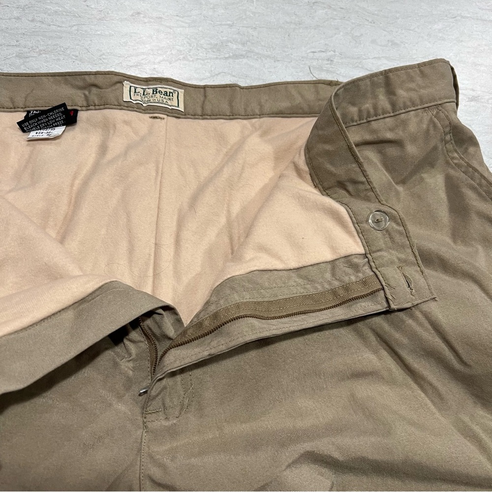 L.L. Bean Fleece Lined, Thinsulate 3M Pants, Made In USA- 46x32